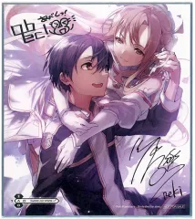 PSA10 SAO10th アインクラッド キリト＆アスナ SSP 新裁断サイン
