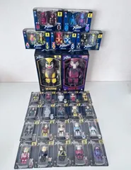 MARVEL X-MEN ハッピーくじ ベアブリックBE@RBRICKフルコンプ
