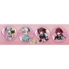 【中古】バッジ・ピンズ ちびキャラ柄 特製缶バッジセット(4個組) 「PS4/switchソフト ソフィーのアトリエ2 ～不思議な夢の錬金術士～」 ガストショップ購入特典