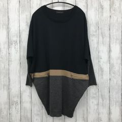 【 INTERPLANET WINGS 】インタープラネットウィング 3色ボーダーニット 薄手 クルーネック Size.002