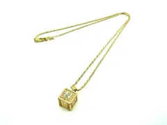 NINA RICCI ニナリッチ ラインストーン ネックレス ペンダント アクセサリー レディース ゴールド系 DF0580