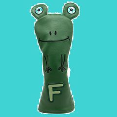 【人気商品】ゴルフウッドカバー カエル仕様ゴルフヘッドカバー セットゴルフドライバーカバー フェアウェイウッド、ユーティリティ用、ハイブリッド用のヘッドカバー 高級革製 Aliennana 人気ゴルフヘッドカバー