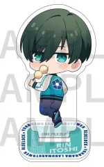 【中古】アクリルスタンド・アクリルパネル 糸師凛 「ブルーロック×横浜ランドマークタワー ブルーロックカフェ in Cafe Fan Base トレーディングアクリルスタンド」