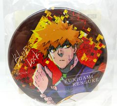中古】國神錬介 直径75mm缶バッジ くじ引き堂 ブルーロックくじ