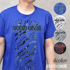 ロベルト カヴァリ Roberto cavalli クルーネック 半袖 Tシャツ カットソー トップス [メンズ] HYH03T JE047 選べる4色