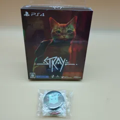 【s18201】Stray(ストレイ) スペシャルエディション -PS4 缶バッジセット 同梱 & 特典 オフィシャルサウンドトラックCD(3枚組)、アクリルジオラマスタンド