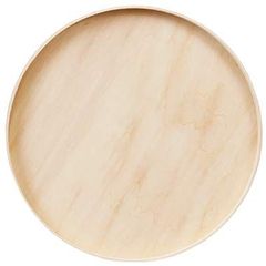 アシーナ トールペイント用白木 Wood ウッド 丸盆 15003212