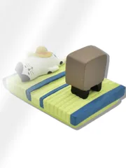 CIOP 【 どうぶつ スマホスタンド (たたみ ねこ 01) 畳 麦わら 帽子 】 スマホ立て かわいい 可愛い おしゃれ フィギュア 卓上 iphone/ipad/タブレットパソコン (たたみ ねこ 01) [たたみ ねこ 01]