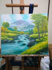 山の流れ