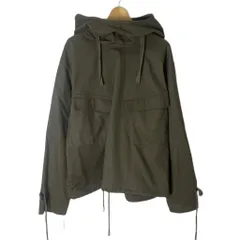ハイク HYKE COTTON SALVAGE PARKA コットン サルベージ パーカー 1 S カーキ 191-17186 のサムネイル