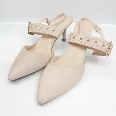 ◇ ⊂ LiBERTYDOLL リバティードール 装飾　スタッズ セパレートパンプス サイズ表記なし ベージュ系 レディース E  【1506230025381】