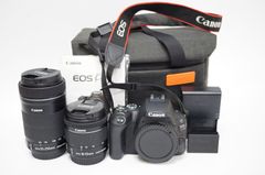 Canon EOS Kiss X10 ダブルズームキット SDカード64GB付き - メルカリ