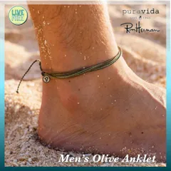New! RonHerman 取扱 ★ ベッカム 愛用の Pura Vida アンクレット★日本未発売のサムネイル