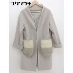 ■ SENSE OF PLACE by URBAN RESEARCH 長袖 コート サイズF ベージュ系 レディース  【中古】 【1111100004702】