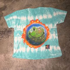 Travis scott CACTUS JACK Fortnite トラヴィススコット カクタスジャック フォートナイト タイダイ半袖Tシャツ SIZE.XL 【表参道t】