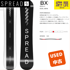 【ムラスポ公式】SPREAD　スプレッド　BX　スノーボード　国産　グラトリ　中古品（USED）