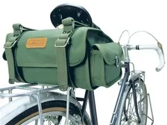 リアサドルバッグサポーター　ランドナー　カンチブレーキ用　中古品 NITTO NR-20 リアキャリア (サドルバッグサポーター) - Bの按配