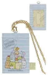 【中古】財布・パスケース(キャラクター) 集合(ブルー) パスケース 「すみっコぐらし」