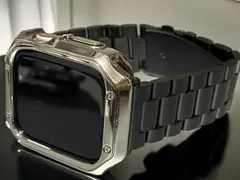 Apple Watch ステンレスベルト付きカバーセット メンズ レディース対応 Ultra Ultra 2 38mm 40mm 41mm 42mm 44mm 45mm 46mm49mm 37