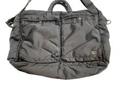♪1971 PORTER ポーター TANKER タンカー 2WAY BRIEFCASE ブリーフ ブラック 中古