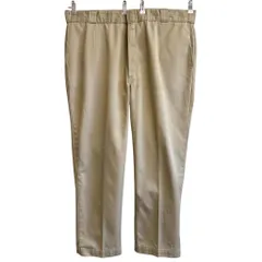 USA製 Dickies ディッキーズ ワークパンツ チノパン 無地 ベージュ 44×31 No.J278
