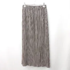 ◇ ⊃ BEAUTY&YOUTH ﾋﾞｭｰﾃｨｰｱﾝﾄﾞﾕｰｽ カジュアル系 膝丈 バックスリット スカート サイズＳ ブラウン系 レディース E  【1507250013037】