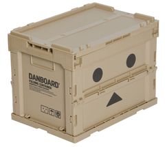 トラスコ ベージュ 折りたたみコンテナ 50L ダンボー セットの場合割引