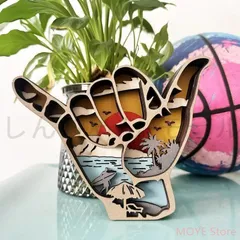 ハワイアントールペイント雑貨 ALOHAハワイアンプレート トールペイント ハワイアンプレート