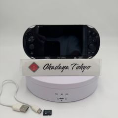 PS VITA PCH-2000 本体 カーキ 8GBメモリーカード USB充電器 ビータ PlayStation 動作確認済み 中古