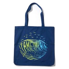 【正規品】TAME IMPALA トートバッグ Ocean Tote - ネイビー 公式 グッズ エコバッグ バンド