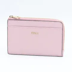 美品 フルラ ピンク レザー コインケース/パスケース レディース KTR 2000000 NSK