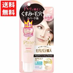 毛穴パテ職人 スムースカラーベース 01 ナチュラルピンク くすみ 色ムラ 化粧下地 22ｇ SPF27 PA++