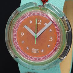 m600 POP swatch スウォッチ クオーツ腕時計 動作未確認 - メルカリ