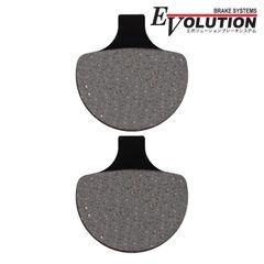 ブレーキパッド EV-919D エボリューション バイク用 セミメタルパッド 交換 ブレーキ フロント用 FLSTSヘリテイジソフテイルスプリンガー 1450cc  FXD ダイナスーパーグライド1450cc