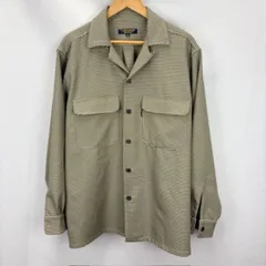 X-LARGE エクストララージ 初期タグ レアタブ 千鳥格子 ボックスシャツ 長袖 サイズⅬ 90年代 MADE IN USA  07052306 01 傷穴