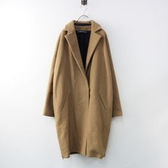 Drawer ドロップスリーブコート アルパカ混 エッグライン ベージュ 36