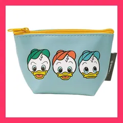 ★スタッフおすすめ！★三角ミニポーチ 【ディズニーレトロ/ヒューイ、デューイ、ル