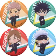 【中古】バッジ・ピンズ 全4種セット 缶バッジ 「呪術廻戦×ファミリーマート」 第2弾 対象商品購入特典