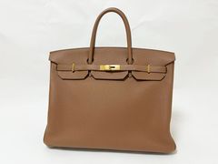 HERMES エルメス バーキン40 トートバッグ ゴールド金具 トゴ レザー ブラウン B刻印 2023年 超美品