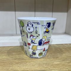 スヌーピー メラミンコップ グリーン
