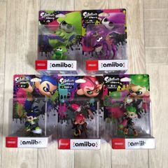 amiibo アミーボ スプラトゥーン3対応 5種類セット ニンテンドー