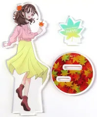 【中古】アクリルスタンド・アクリルパネル 猫屋敷まゆ おでかけ!～紅葉～ アクリルスタンド 「わんだふるぷりきゅあ!」