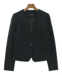 M-PREMIER ノーカラージャケット レディース 【古着】【中古】【送料無料】