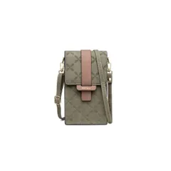 ☆ グリーン ☆ ポーチ ykbag02 ショルダー スマホポーチ おしゃれ ミニショルダーバッグ 斜めがけ スマホポシェット スマホショルダー ポーチ かばん レディース 縦 花 大人 小さめ 軽量 仕切りカード入れ ファスナーポケット 合皮 お出かけ