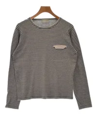 MARGARET HOWELL - 美品 MARGARET HOWELL マーガレットハウエル ×ジョンスメドレー 別注 ボーダー柄 長袖 ニット セーター カットソー サイズ2 ネイビー レディース 古着 中古 USED MARGARET HOWELL - MARGARET HOWELL / マーガレットハウエル