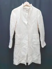 ◇ ef-de エフデ ウール 装飾パール フロントホック 長袖 コート サイズ9 アイボリー レディース P  【1402160012562】のサムネイル