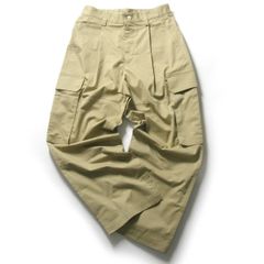 【新品】 P-ROOM THE WORLD × N.S.D New Stocks of the Dead ／ ピールームザワールド × ニューストックオブザデッド　パンツ 日本製 M-47 カーゴパンツ WIDE CARGO PANTS ｜ 春夏