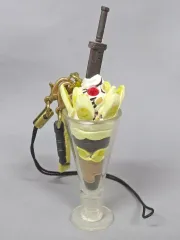 【中古】キーホルダー チョコレートパフェ カフェチャーム 「ファイナルファンタジーVII アドベントチルドレン アルトニア コレクション」 ARTNIA限定