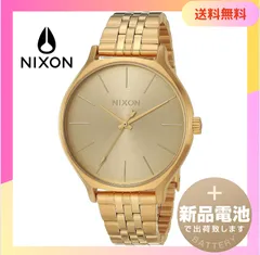 【未使用品・新品】NIXON ニクソン 腕時計 -ゴールド レディース　ブランド Clique