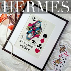 HERMES エルメス　(1960年代)マガジンポスター HERMES エルメス (1960年代)マガジンポスター